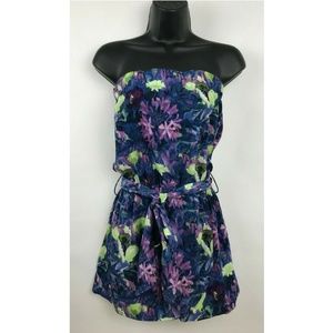 BB Dakota Keeran Blue Purple Green Floral Jumper